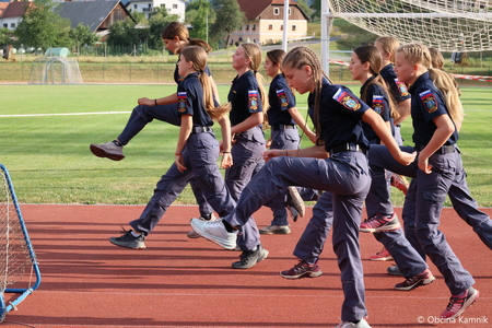 Pred odhodom na gasilsko olimpijado smo zaželeli veliko uspeha mladinkam PGD Zgornji Tuhinj (8)